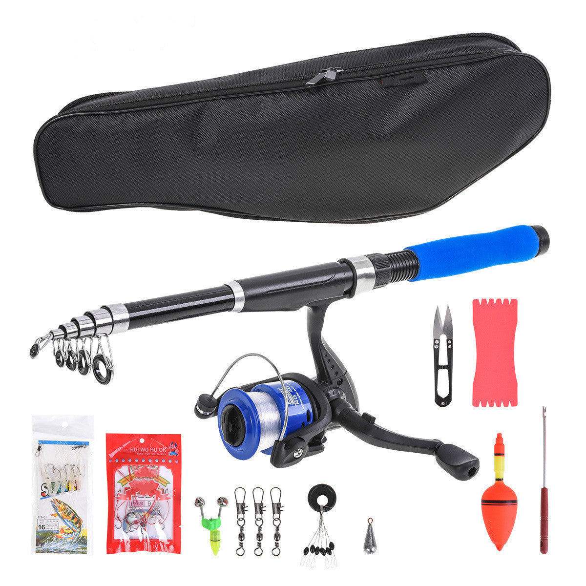 Multi-functional Light Fishing Rod