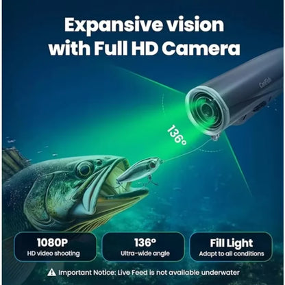 Underwater Canfish Fishing Cam
